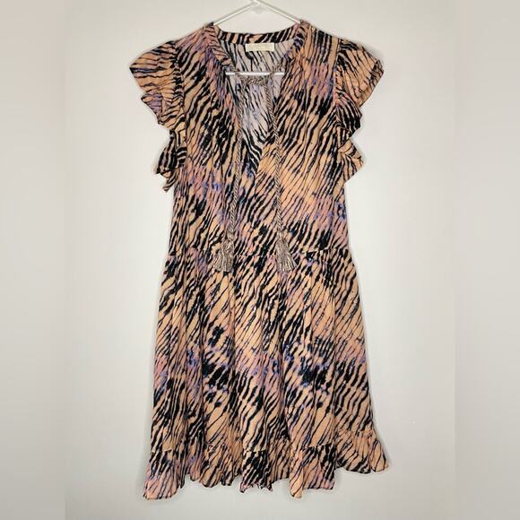 Ulla Johnson Lina Coverup Dress in Fig Size P(0) - Picture 6 of 11